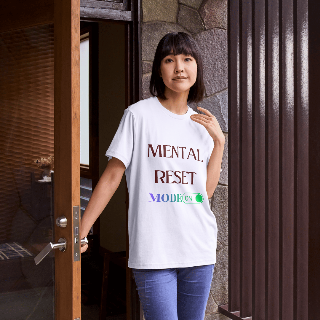 WHITE T-SHIRT TRENDING QOUTE