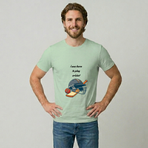 cricket theme t shirt